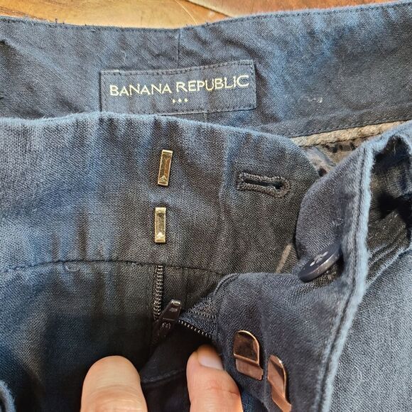 Banana Republic navy shorts size‎ 8 - Picture 7 of 8